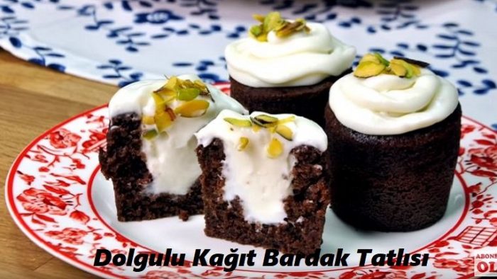 Dolgulu Kağıt Bardak Tatlısı Tarifi