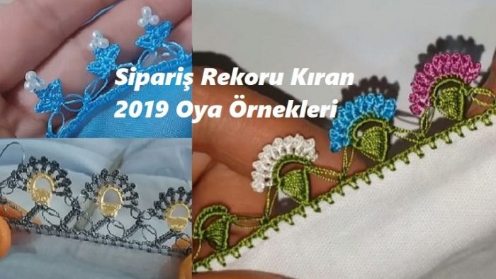 Sipariş Rekoru Kıran Tığ Oyası Örnekleri
