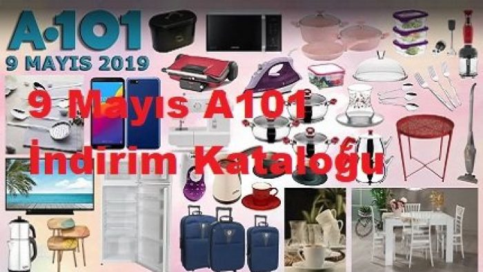 9 Mayıs A101 İndirim Kataloğu
