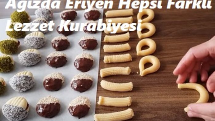 Ağızda Eriyen Hepsi Farklı Lezzet Kurabiyesi