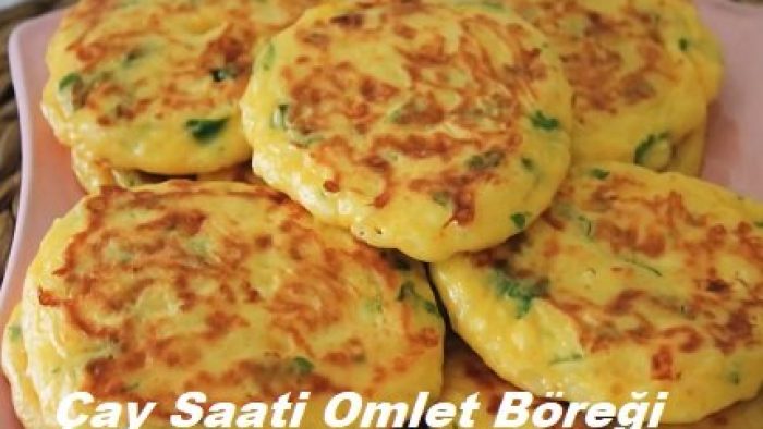 Çay Saati Omlet Böreği