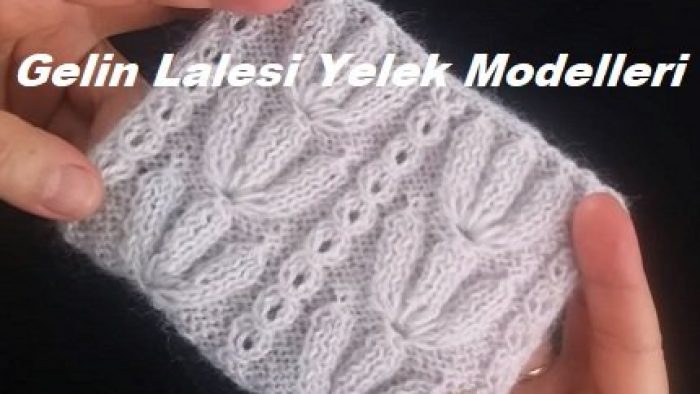 Gelin Lalesi Yelek Modelleri
