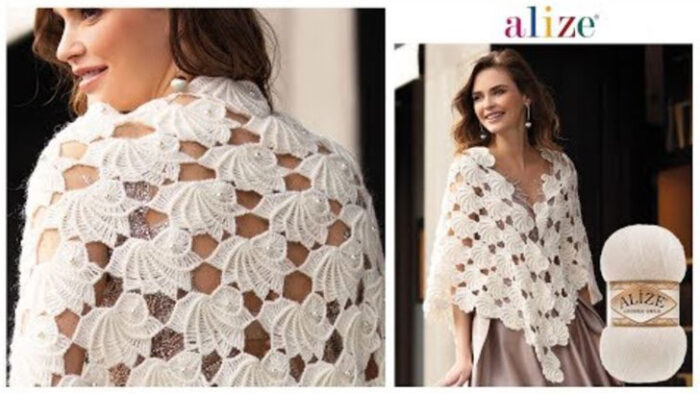 İncili İstiridye Şal Modeli