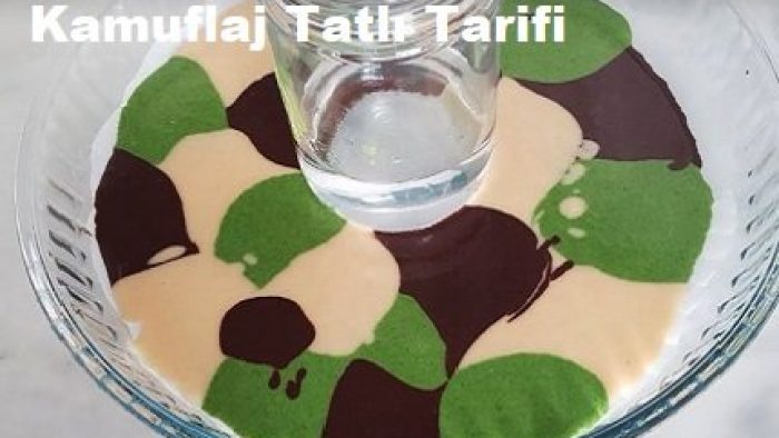 Kamuflaj Tatlı Tarifi