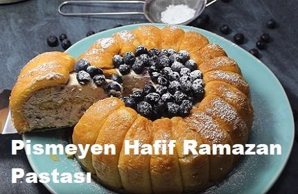 Pişmeyen Hafif Ramazan Pastası 1