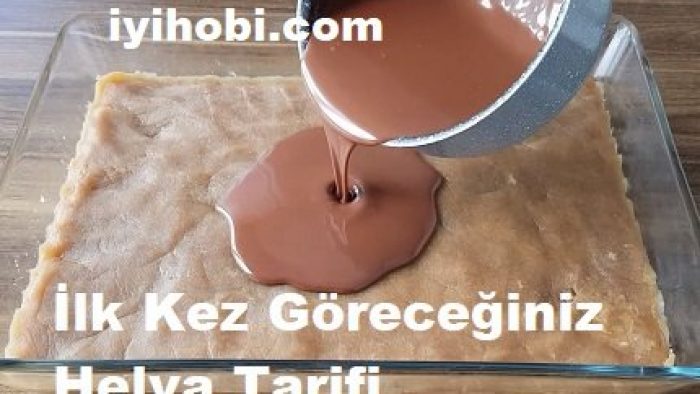 İlk Kez Göreceğiniz Helva Tarifi