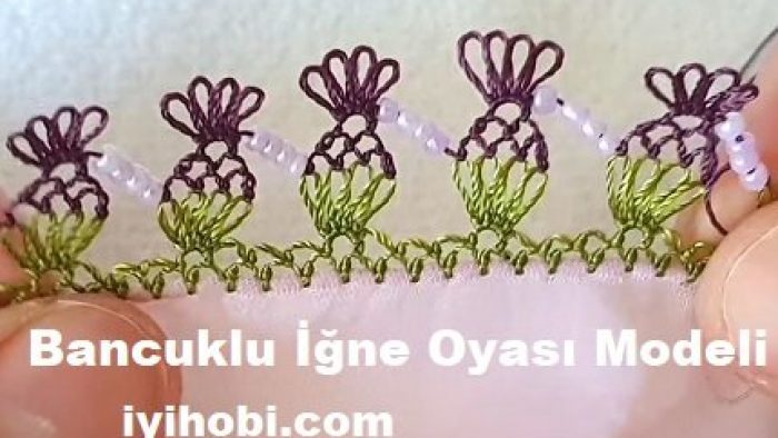 Boncuklu İğne Oyası Modeli