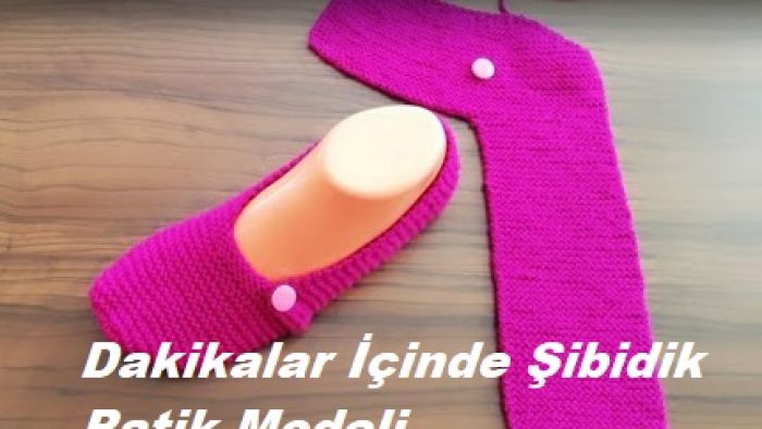 Dakikalar İçinde Şibidik Patik Modeli