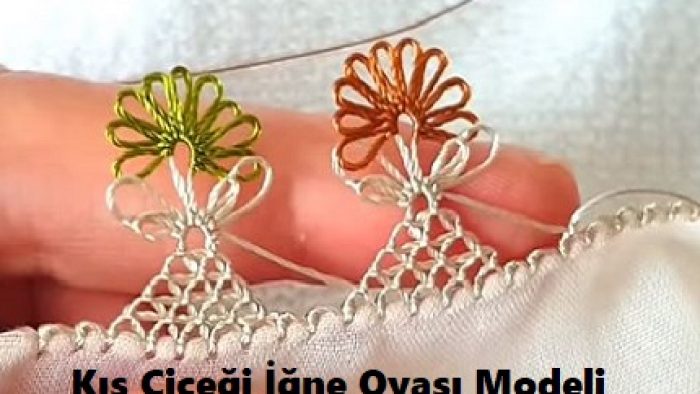 Kış Çiçeği İğne Oyası Modeli