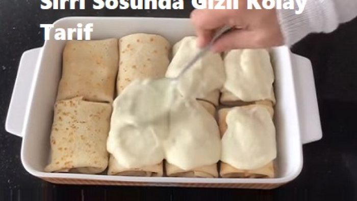 Sırrı Sosunda Gizli Kolay Tarif