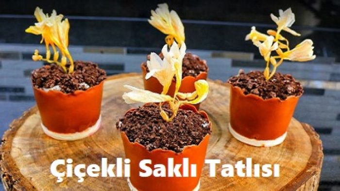 Çiçekli Saksı Tatlısı