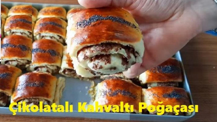 Çikolatalı Kahvaltı Poğaçası