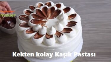 Kekten kolay Kaşık Pastası 1