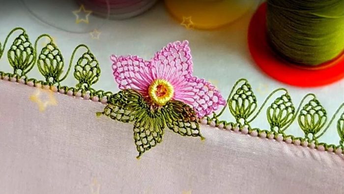 Çeyizlerin En İddialı İğne Oyası Modeli